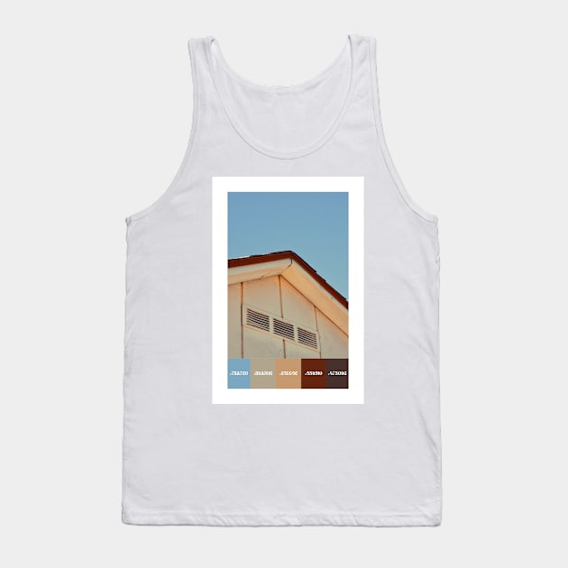 A Warmth to the Shed Color Palette [Rectangles] Tank Top by tessiaphoto